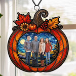 Custom Family Photo Halloween Decoration - Personalized Window Hanging Suncatcher 4