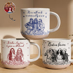 Custom Friends Photo No One Will Ever Be As Entertained By Us As Us - Personalized Mug 1