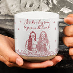 Custom Friends Photo No One Will Ever Be As Entertained By Us As Us - Personalized Mug 3