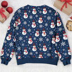 Custom Funny Christmas Sweater, Corset Novelty Knitted Pullover, Ugly Holiday Gift - Personalized Sweater 5