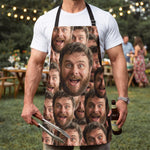 Custom Funny Face Gifts For Men Gifts For Women - Personalized Apron 3