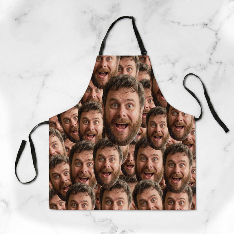 Custom Funny Face Gifts For Men Gifts For Women - Personalized Apron 6