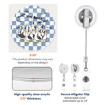 Custom Funny Seagulls Teacher Gift For Teacher Coworkers - Personalized Acrylic Badge Reel 6