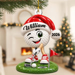 Custom Golf 3D Printed For Golf Lover Dad, Husband - Personalized Ornament 3