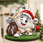 Custom Golf 3D Printed For Golf Lover Dad, Husband - Personalized Ornament 5
