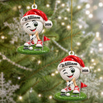 Custom Golf 3D Printed For Golf Lover Dad, Husband - Personalized Ornament 8
