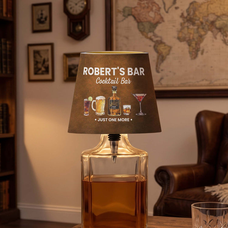 Custom Home Bar Pub Light Art Bartender Decors - Personalized Night Light 2