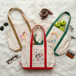 Custom Kids Drawing, Kid Art Bag, Mother’S Day Gift, Teacher, Grandma Thank You Gifts - Personalized Tote Bag 4