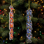 Custom Kid's Names - Construction Vehicle, Firefighter, Police - Personalized Ornament 4