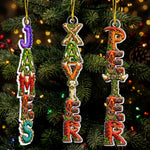 Custom Kid's Names - Dinosaur Jurrasic Lovers For Boy, Son, Grandson - Personalized Ornament 1