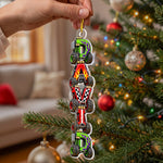 Custom Kid's Names - Monster Truck Lovers For Boy, Son, Grandson - Personalized Ornament 4