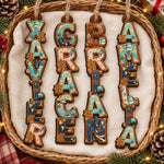 Custom Letter With Name For Travelers - Personalized Ornament 1