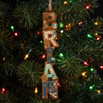 Custom Letter With Name For Travelers - Personalized Ornament 4