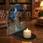 Custom Library, Book Nook For Book Worm - Personalized Wooden Plaque 3