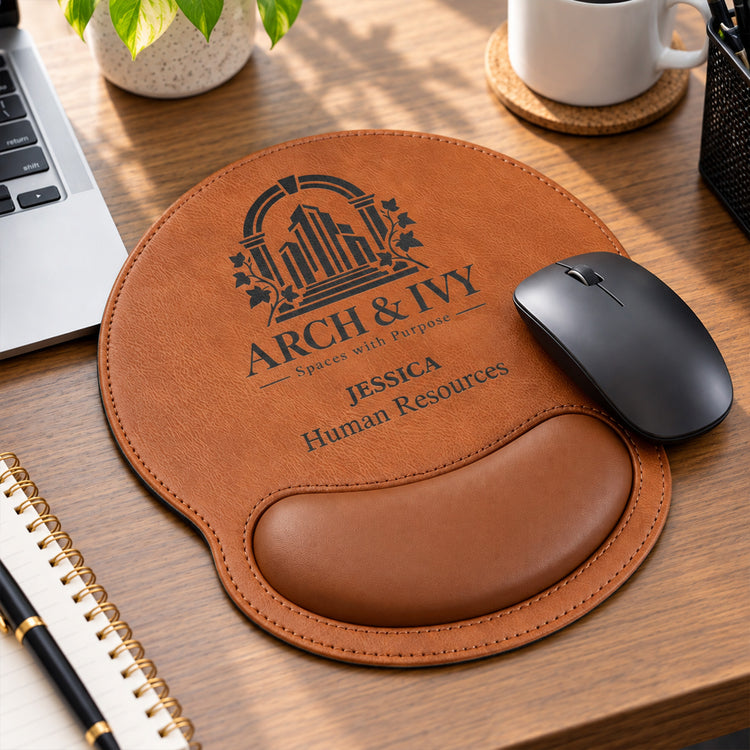 Custom Logo Gifts For Coworkers, Employees, Clients, Business Partners & Company Events - Personalized Mouse Pad 1