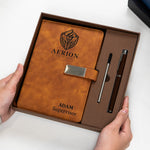 Custom Logo Gifts For Coworkers, Employees, Clients, Business Partners & Company Events - Personalized Notebook Set 5