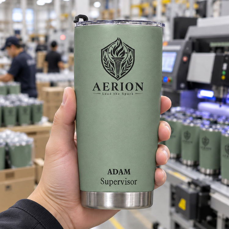 Custom Logo Gifts For Coworkers, Employees, Clients, Business Partners & Company Events - Personalized Tumbler 3