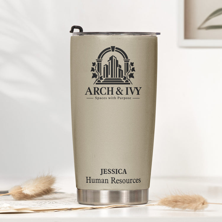 Custom Logo Gifts For Coworkers, Employees, Clients, Business Partners & Company Events - Personalized Tumbler 7