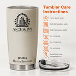 Custom Logo Gifts For Coworkers, Employees, Clients, Business Partners & Company Events - Personalized Tumbler 10