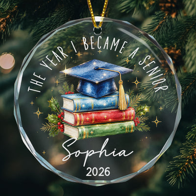 Custom Milestone Keepsake Graduation Year - Personalized Ornament