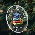 Custom Milestone Keepsake Graduation Year - Personalized Ornament 4