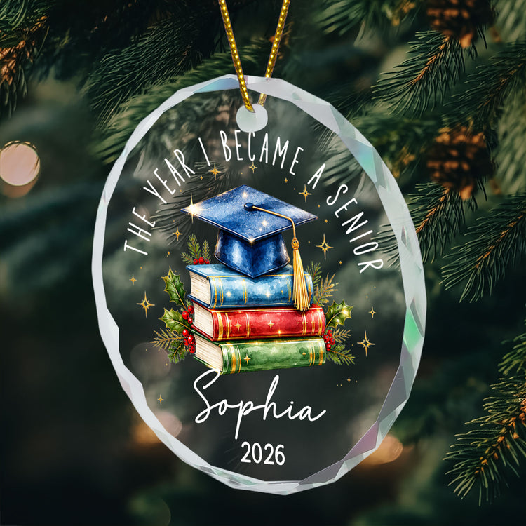 Custom Milestone Keepsake Graduation Year - Personalized Ornament 4