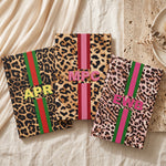 Custom Monogram Animal Print - Personalized Journal 1
