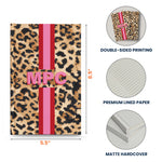 Custom Monogram Animal Print - Personalized Journal 9
