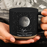 Custom Moon Phase By Date, 20Th 30Th 40Th 50Th 30Th Birthday Gift, Gift For Bestfriend Daughter Granddaughter Birthday - Personalized Mug 3