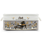 Custom Music Gift For Piano Boy, Girl, Daughter, Son - Personalized Storage Basket 5