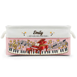 Custom Music Gift For Piano Boy, Girl, Daughter, Son - Personalized Storage Basket 6