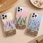 Custom Name & Birth Flower Book Lovers Gifts For Her, Friends, Sisters - Personalized Phone Case 1