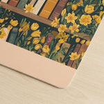 Custom Name & Birth Flower For Book Lovers Desk Decor New Version - Personalized Desk Mat 7