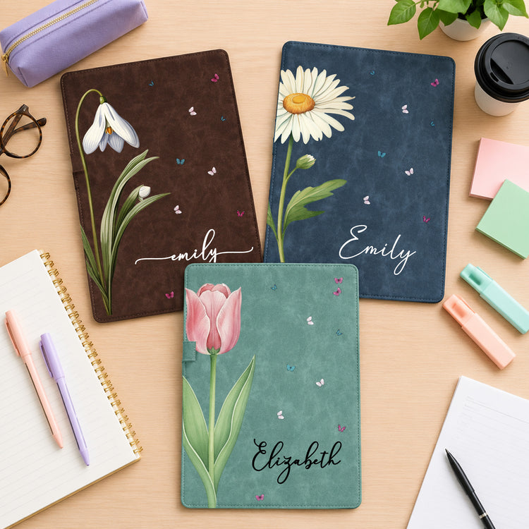 Custom Name & Birth Flower For Coworkers, Teachers, Friends, Boss - Personalized Clipboard 2