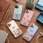 Custom Name & Birth Flower For Her, Coworkers, Daughter, Friends - Personalized Phone Case 1