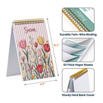 Custom Name & Birth Flower For Her, Friends, Daughters, Sisters - Custom Planner 7