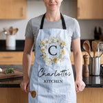 Custom Name & Birth Flowers Gifts For Her Cooking Lovers - Personalized Apron 4