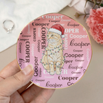 Custom Name & Pet Portrait Watercolor Style Christmas Gift - Personalized Jewelry Dish 6