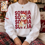 Custom Name & Photo Pet Watercolor Art Gift For Pet Lovers - Personalized Shirt 1