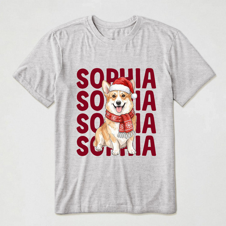 Custom Name & Photo Pet Watercolor Art Gift For Pet Lovers - Personalized Shirt 3