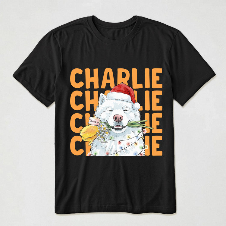 Custom Name & Photo Pet Watercolor Art Gift For Pet Lovers - Personalized Shirt 4