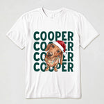 Custom Name & Photo Pet Watercolor Art Gift For Pet Lovers - Personalized Shirt 5