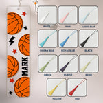 Custom Name And Sports Ball Acrylic Bookmark Gift For Kids - Custom Bookmark 5