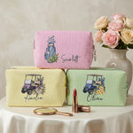 Custom Name, Birth Flower, Girls Golf, Golf Pouch, Gift For Golf Lover, Golf Player, Golf Girls - Personalized Bag 1