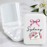 Custom Name Cheerleading Coquette Senior Night Team Gift - Personalized Mirror 2