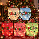 Custom Name Christmas Alphabet For Kid, Son, Daughter, Grandkids - Personalized Basket 1