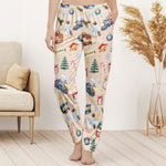 Custom Name Christmas Sleepwear Polar Express, Family Matching Pants - Personalized Lounge Pants 7