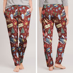 Custom Name Christmas Sleepwear Polar Express, Family Matching Pants - Personalized Lounge Pants 9