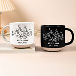 Custom Name Couple Anniversary Valentine's Day Gifts For Her, Him - Personalized Mug 3