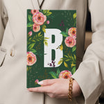 Custom Name, Font, Background Floral - For Coworker, Her - Personalized Journal 7